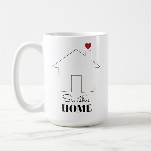 Smith's Home with Heart コーヒーマグカップ (左)