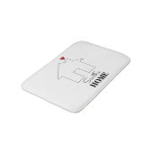 Smith's Home with Heart バスマット (アングル)