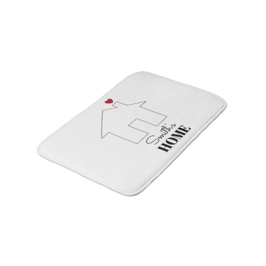 Smith's Home with Heart バスマット (アングル)