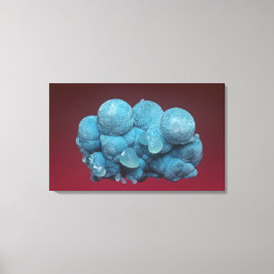 SmithsoniteのSoccorro郡、NeのAurichalcite キャンバスプリント