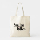 Smitten Kitten Cute Valentine トートバッグ (裏面)