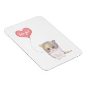 Smitten Kitten 'Love you' Valentine's Dayマグネット マグネット (右側)