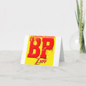 Smittensは、3!言います!! ハッピーバレンタインデー シーズンカード (裏面)