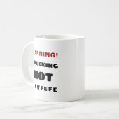 Smocking熱いCovfefe コーヒーマグカップ (正面左)