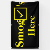 Smogチェックはこちら 横断幕 (縦)