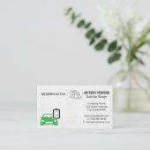 Smog技術者のチェックリスト 名刺 (スタンド正面)