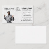 Smog技術者のチェックリスト | 整備士 名刺 (正面/裏面)