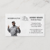 Smog技術者のチェックリスト | 整備士 名刺 (正面)