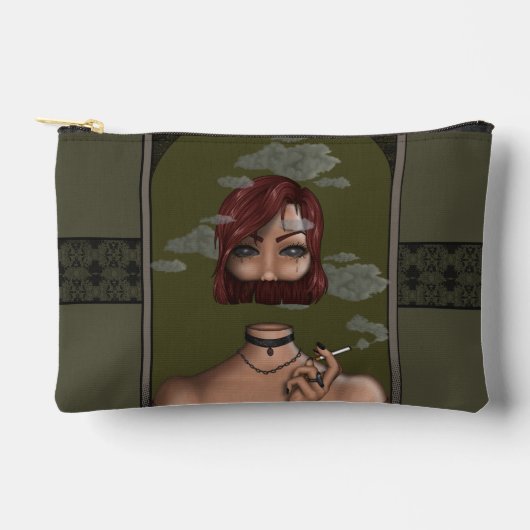 Smoke アクセサリーポーチ (正面)