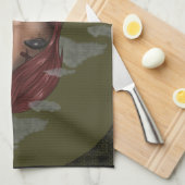 Smoke キッチンタオル (四つ折り)