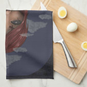 Smoke キッチンタオル (四つ折り)