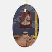 Smoke セラミックオーナメント (左)