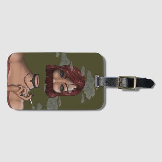 Smoke ラゲッジタグ (正面横)