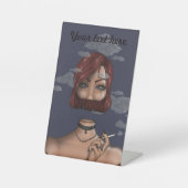 Smoke 台座サイン (正面)