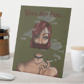 Smoke 台座サイン (インサイチュ)