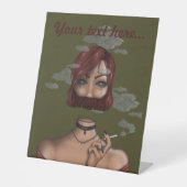 Smoke 台座サイン (正面)