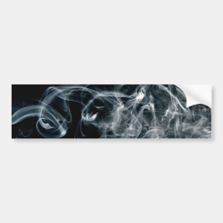 smoke-298243煙煙白黒曲線photogr バンパーステッカー