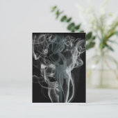 smoke-69124白黒グレースモークデジタルRE ポストカード (スタンド正面)