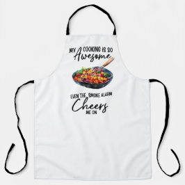 Smoke Alarm Approved エプロン