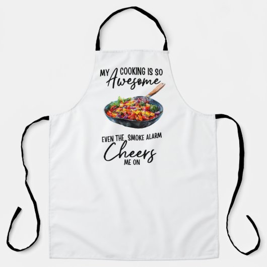 Smoke Alarm Approved エプロン (正面)