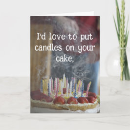 SMOKE ALARM BIRTHDAY CARD FOR ANYONE サンキューカード
