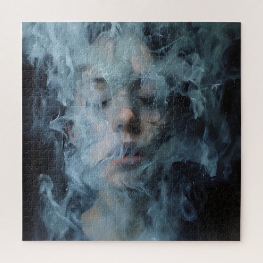 Smoke and Girl ジグソーパズル (縦)