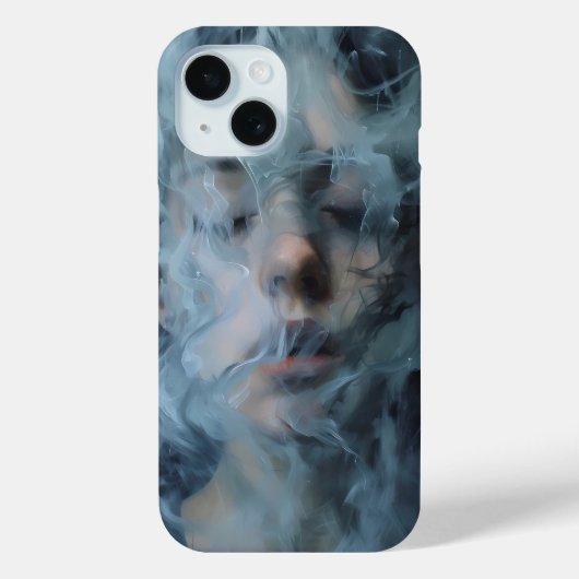 Smoke and Girl Case-Mate iPhoneケース (裏面)