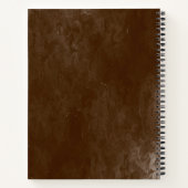 Smoke (Bronze)™スパイラルノートパソコン ノートブック (裏面)