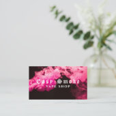 Smoke Business Card 名刺 (スタンド正面)