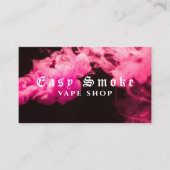 Smoke Business Card 名刺 (正面)