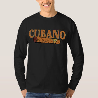 Smoke Cubano Cuban Cigar Tees for Smoker Boy Men Tシャツ