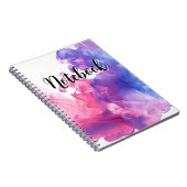 Smoke Diffuse Pink and Purple  ノートブック (右側)
