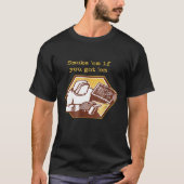 Smoke Em If You Got Em Beekeeper Beehive  Bee Tシャツ (正面)