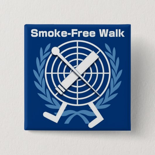 smoke_free_walk_badge 缶バッジ (正面)