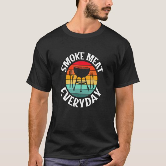 Smoke Meat Everyday Tシャツ (正面)