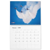 「SMOKE ON!」 – 空軍デモチーム カレンダー (2月 2026)