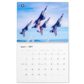 「SMOKE ON!」 – 空軍デモチーム カレンダー (3月 2027)