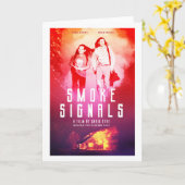Smoke Signals代替ムービーポスター カード (黄色い花)
