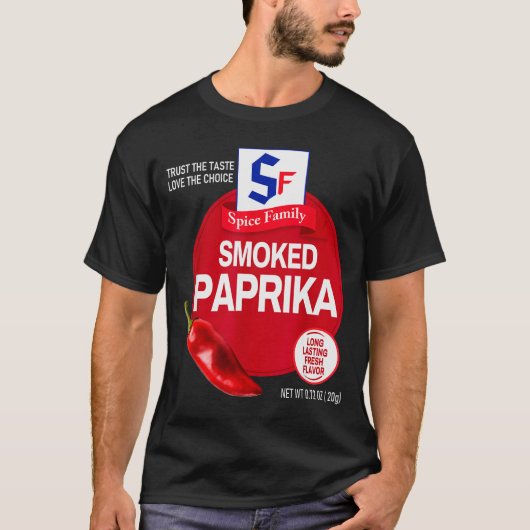 Smoked Paprika Halloween Sce Costume Group Matchin Tシャツ (正面)