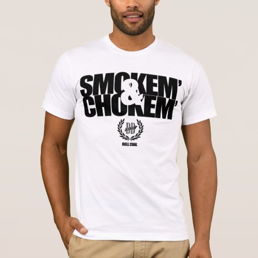 Smokem及びChokem Tシャツ (正面)