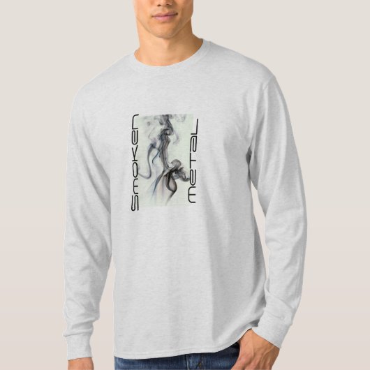 Smokenの金属の機械工の長袖のTシャツ Tシャツ (正面)