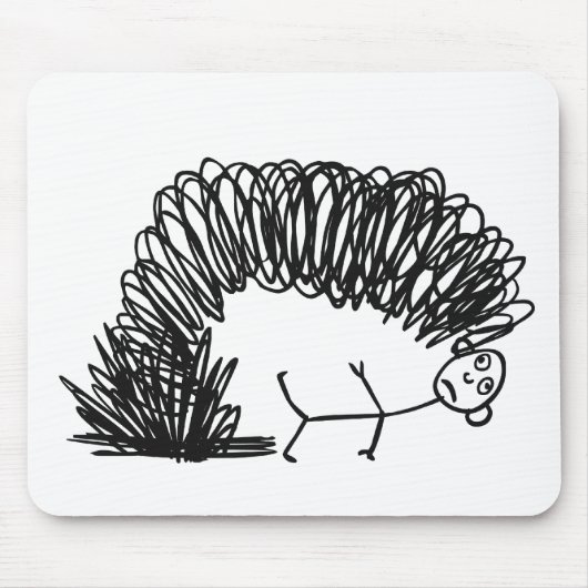 smokeyのスケッチ マウスパッド (正面)