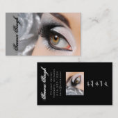 Smokeyの目の銀 名刺 (正面/裏面)