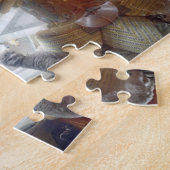 Smokey ... 11 x 14の落ち着いた挑戦的なパズル ジグソーパズル (側面)