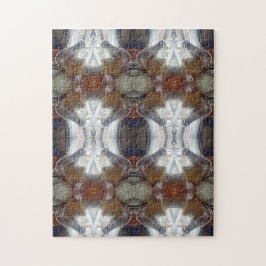 Smokey ... 11 x 14の落ち着いた挑戦的なパズル ジグソーパズル (縦)