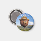 Smokey Bear in Colorado マグネット (正面/裏面)