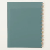 Smokey Blue プランナー手帳 (裏面)