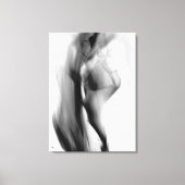 Smokey flames キャンバスプリント (正面)