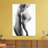 Smokey flames キャンバスプリント (インサイチュ (リビング))