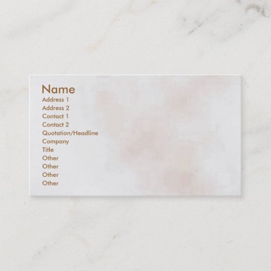 Smokiの名刺 名刺 (正面)